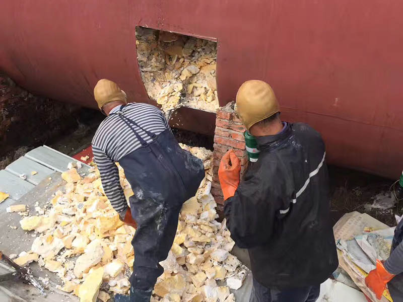 清洗甲醛罐